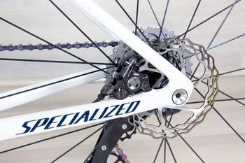Used Specialized S-Works Tarmac SL8 2025 Road & Gravel, White — image 13 of 16
