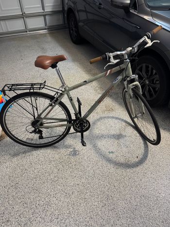 Used Ozone 500 Men’s 700c Cityscape Hybrid 2022 2022 Road & Gravel, Light Gray — image 2 of 3
