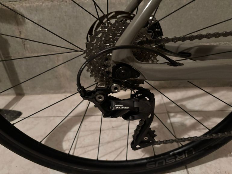 Used Finotti Finotti Custom Shimano 105 2023 Road & Gravel, Hellgrau — image 3 of 5