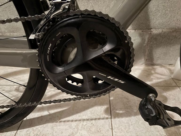 Used Finotti Finotti Custom Shimano 105 2023 Road & Gravel, Hellgrau — image 5 of 5