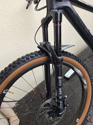Used Canyon Strive CF 9.0 2020 2020 Mountainbike, Black, 29 — image 9 of 10