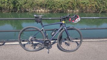 Used Specialized Specializex Diverge Comp CARBON 2018 Road & Gravel, Negro — image 1 of 1