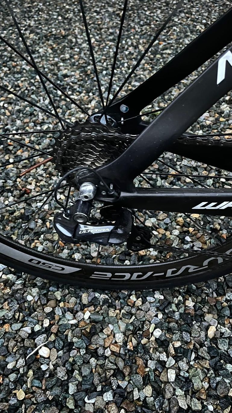 Used Merida Warp CF 7-E 2014 Frameset 2014 Road & Gravel, White — image 3 of 6