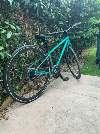 Used Cannondale Quick Women's 3 Remixte 2025 2025 Urban, Blue — image 4 of 5