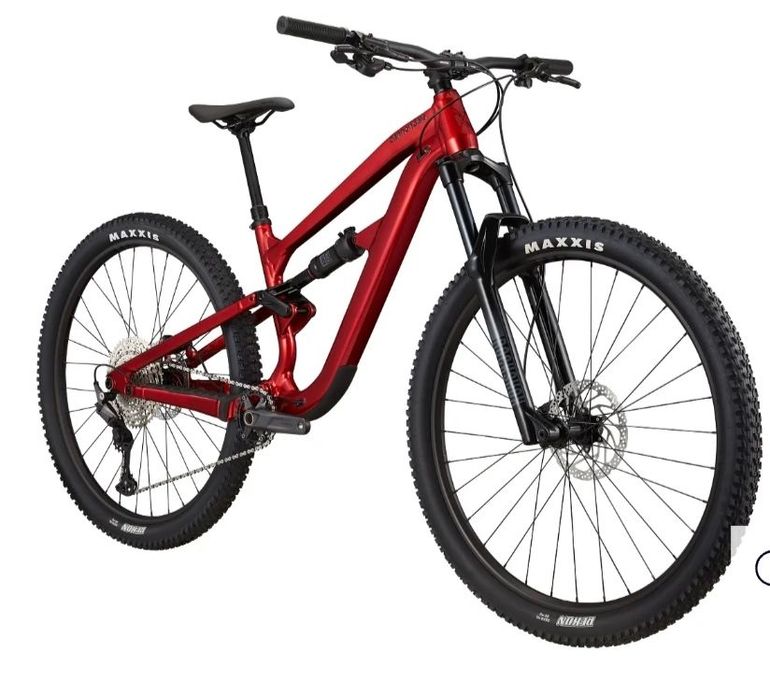 Used Cannondale Habit 4 2024 2024 Mountainbike, Red, 27.5 — image 1 of 6