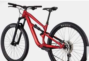 Used Cannondale Habit 4 2024 2024 Mountainbike, Red, 27.5 — image 2 of 6