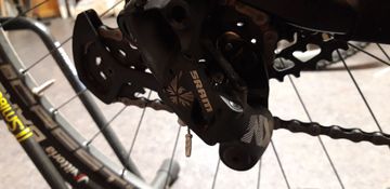 Used Olympia Custom SRAM NX Eagle 2022 Mountainbike, Red, 29 — image 3 of 9