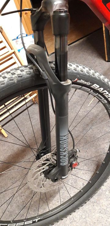 Used Olympia Custom SRAM NX Eagle 2022 Mountainbike, Red, 29 — image 4 of 9