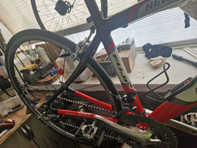 Used Fuji Newest SRAM Apex 2012 Road & Gravel, Red — image 5 of 6
