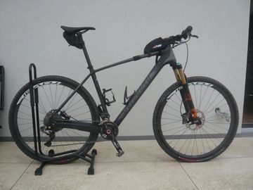 Gebrauchtes Specialized Stumpjumper Shimano XTR Di2 2016 Mountainbike, Hellgrau — Bild 1 von 13