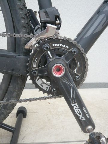 Gebrauchtes Specialized Stumpjumper Shimano XTR Di2 2016 Mountainbike, Hellgrau — Bild 4 von 13
