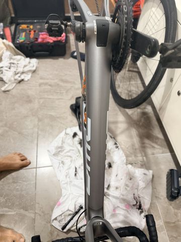 BMC Teammachine SLR02 DISC ONE 2020 Frameset 2020 Road & Gravel usato, Grigio chiaro — immagine 6 di 17