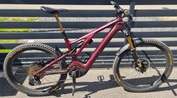 Specialized Turbo Levo SRAM XX1 Eagle AXS 2022 Mountainbike usato, Viola — immagine 7 di 11