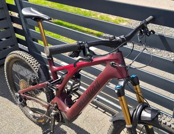 Specialized Turbo Levo SRAM XX1 Eagle AXS 2022 Mountainbike usato, Viola — immagine 10 di 11