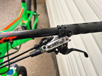 Used CUBE Stereo Shimano Deore XT 2015 Mountainbike, Green — image 15 of 27