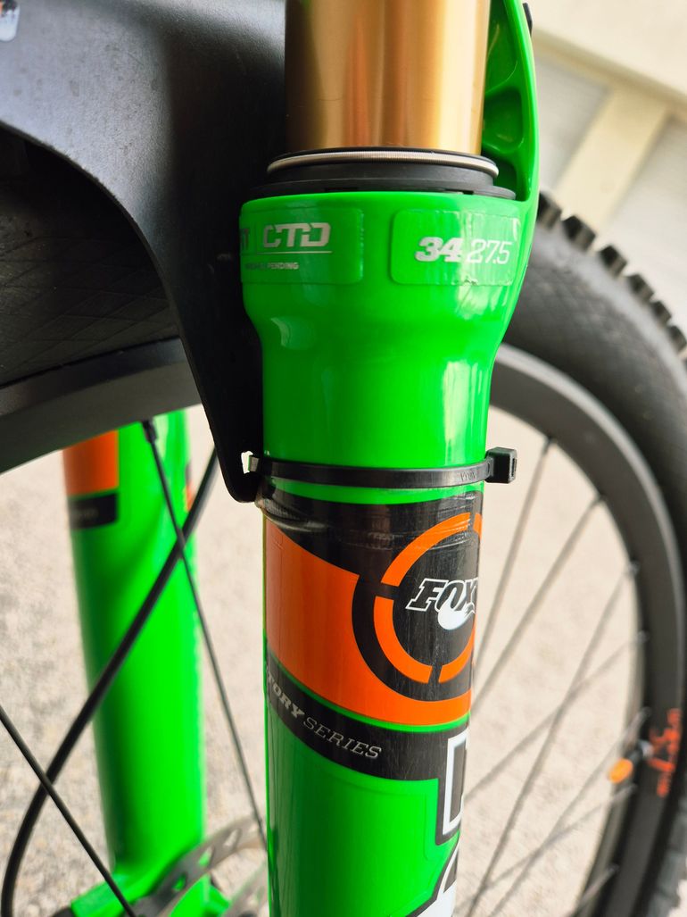 Used CUBE Stereo Shimano Deore XT 2015 Mountainbike, Green — image 17 of 27