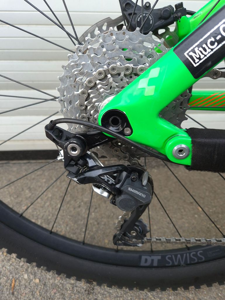 Used CUBE Stereo Shimano Deore XT 2015 Mountainbike, Green — image 22 of 27