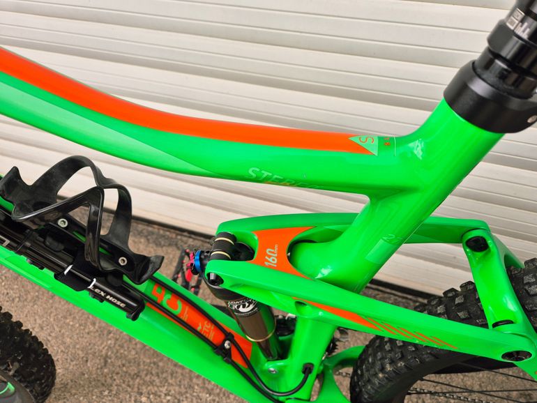 Used CUBE Stereo Shimano Deore XT 2015 Mountainbike, Green — image 8 of 27