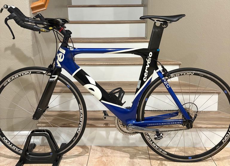 Used Cervélo P-Series Shimano Dura Ace 2010 Road & Gravel, Blue — image 11 of 25