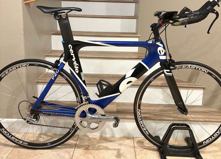 Used Cervélo P-Series Shimano Dura Ace 2010 Road & Gravel, Blue — image 10 of 25
