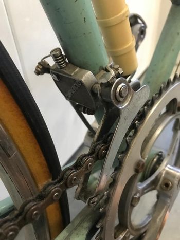Used Bianchi Eroica Campagnolo Record 1967 Road & Gravel, Green — image 5 of 6