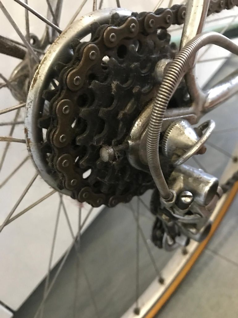 Used Bianchi Eroica Campagnolo Record 1967 Road & Gravel, Green — image 6 of 6