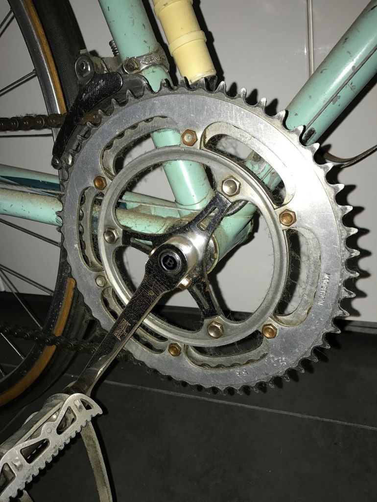 Used Bianchi Eroica Campagnolo Record 1967 Road & Gravel, Green — image 4 of 6