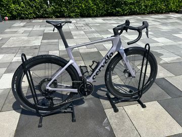 Gebrauchtes Cervelo aspero 5 Custom Shimano GRX 2026 Road & Gravel, Hellgrau — Bild 2 von 13