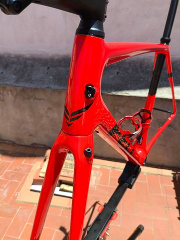 Gebrauchtes Felt FR FRD Ultimate Frame 2021 Frameset 2021 Road & Gravel, Rot — Bild 11 von 21