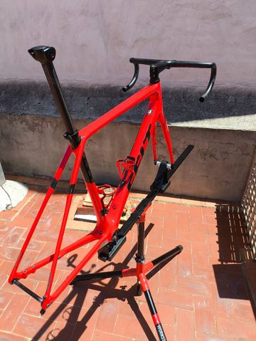 Gebrauchtes Felt FR FRD Ultimate Frame 2021 Frameset 2021 Road & Gravel, Rot — Bild 3 von 21