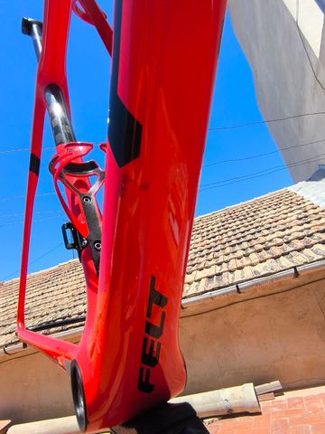 Gebrauchtes Felt FR FRD Ultimate Frame 2021 Frameset 2021 Road & Gravel, Rot — Bild 21 von 21