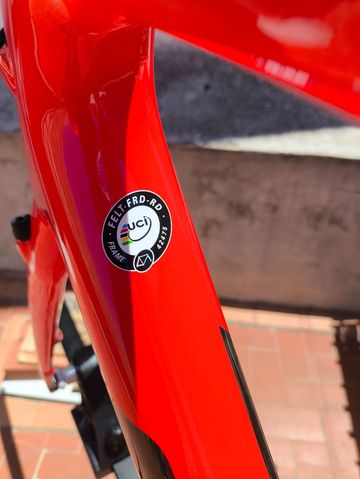 Gebrauchtes Felt FR FRD Ultimate Frame 2021 Frameset 2021 Road & Gravel, Rot — Bild 8 von 21
