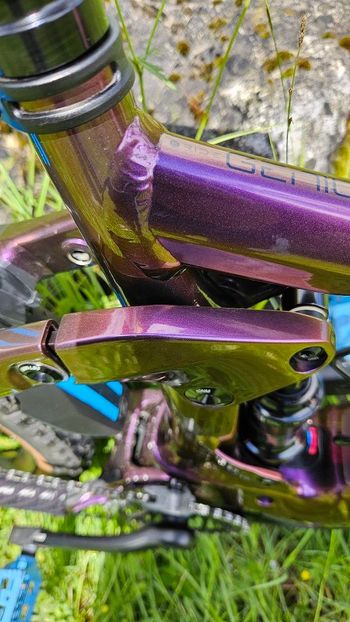 Used Scott Genius eride Shimano Deore XT 2020 Mountainbike, Purple — image 4 of 17