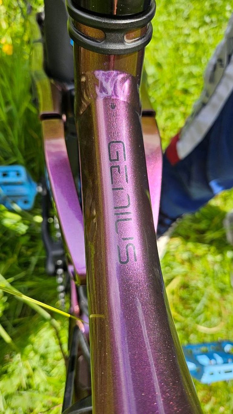 Used Scott Genius eride Shimano Deore XT 2020 Mountainbike, Purple — image 15 of 17