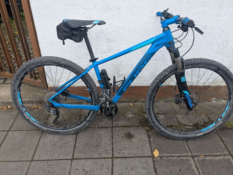Used CUBE ATTENTION SL 2019 2019 Mountainbike, Blue, 27.5, 29 — image 1 of 9