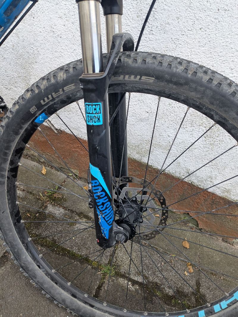 Used CUBE ATTENTION SL 2019 2019 Mountainbike, Blue, 27.5, 29 — image 8 of 9