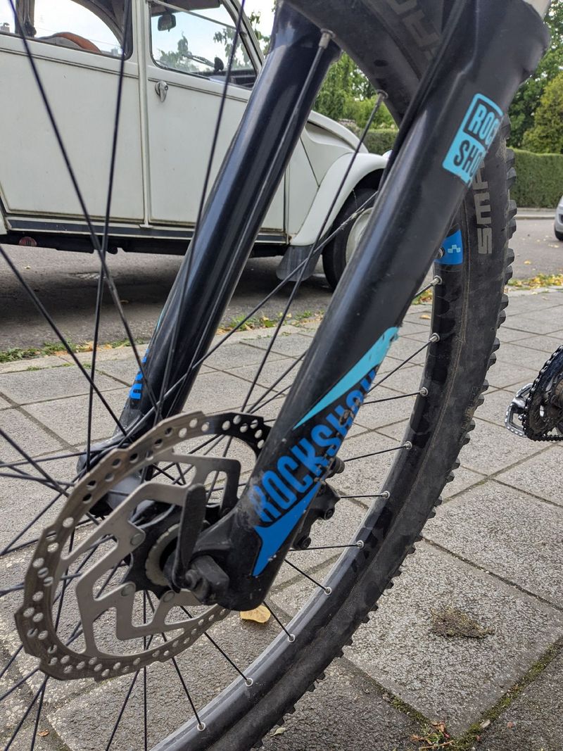 Used CUBE ATTENTION SL 2019 2019 Mountainbike, Blue, 27.5, 29 — image 4 of 9