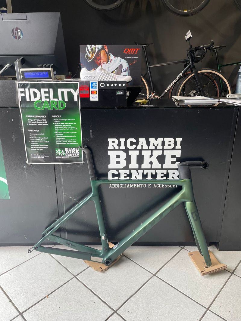 Scott Addicr Rc Frameset 2023 Road & Gravel de segunda mano, Verde — imagen 2 de 5