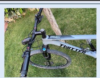 Used Twitter Leopard 2022 Mountainbike, Hellgrau — image 2 of 3