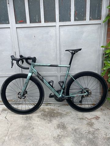Used Officine Mattio Custom Frameset 2025 Road & Gravel, Green — image 2 of 3