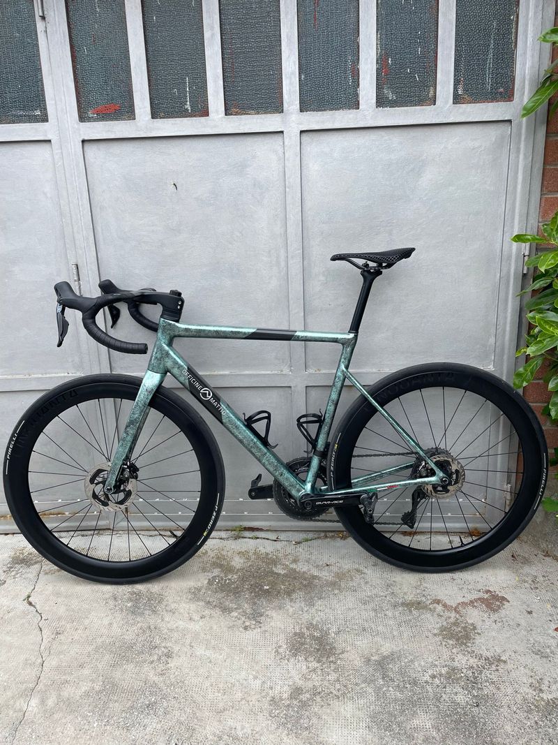 Used Officine Mattio Custom Frameset 2025 Road & Gravel, Green — image 2 of 3
