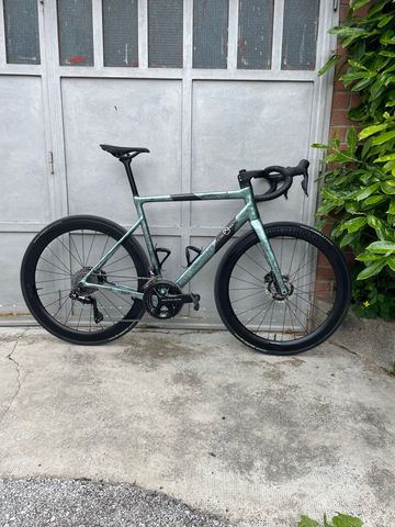 Used Officine Mattio Custom Frameset 2025 Road & Gravel, Green — image 3 of 3