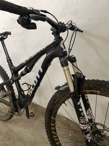 Gebrauchtes Scott Genius SRAM GX Eagle AXS 2017 Mountainbike, Schwarz, 29 — Bild 7 von 19