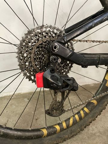 Gebrauchtes Scott Genius SRAM GX Eagle AXS 2017 Mountainbike, Schwarz, 29 — Bild 3 von 19