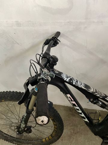 Gebrauchtes Scott Genius SRAM GX Eagle AXS 2017 Mountainbike, Schwarz, 29 — Bild 13 von 19