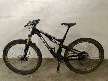 Gebrauchtes Scott Genius SRAM GX Eagle AXS 2017 Mountainbike, Schwarz, 29 — Bild 2 von 19