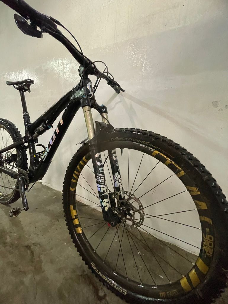 Used Scott Genius SRAM GX Eagle AXS 2017 Mountainbike, Black, 29 — image 6 of 12