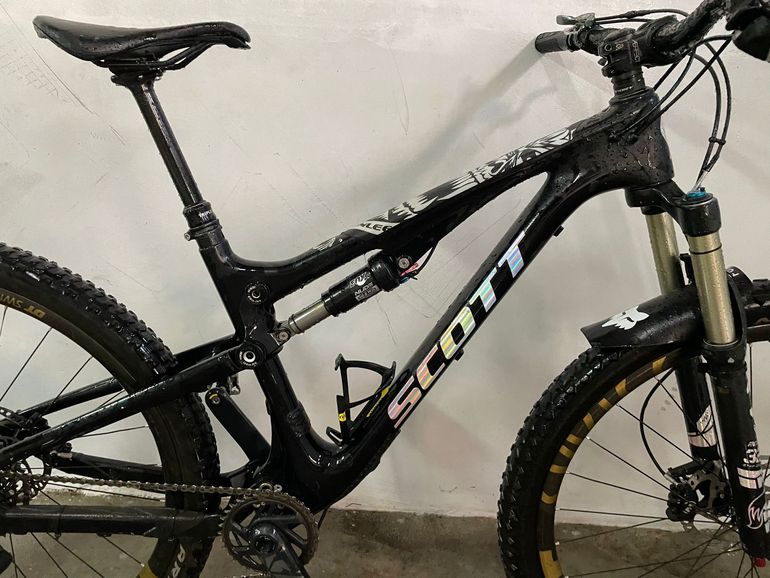 Used Scott Genius SRAM GX Eagle AXS 2017 Mountainbike, Black, 29 — image 2 of 12
