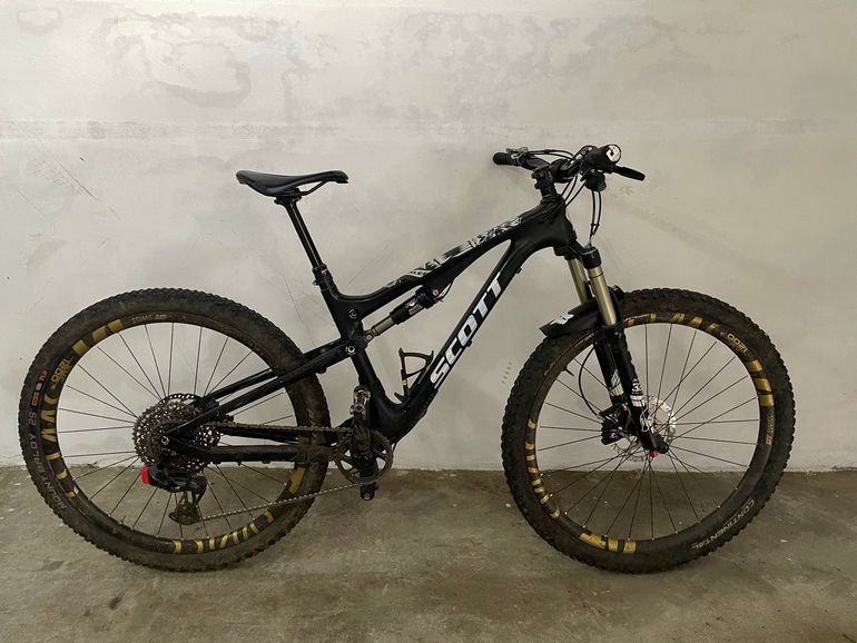 Used Scott Genius SRAM GX Eagle AXS 2017 Mountainbike, Black, 29 — image 1 of 19