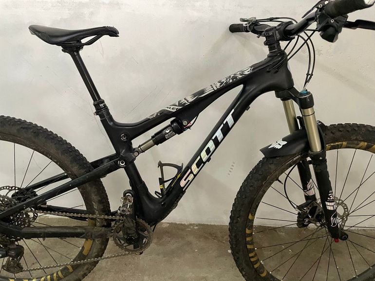 Used Scott Genius SRAM GX Eagle AXS 2017 Mountainbike, Black, 29 — image 5 of 19